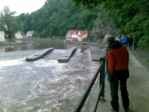Plášťák - průtok 30m3/s
