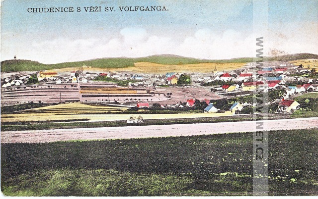 Chudenice od východu 1935
