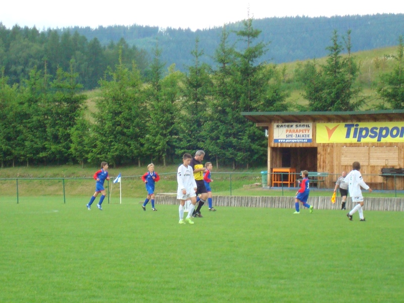 Z utkání Ústí nad Labem - Klatovy (po vstřelení první branky Z.Cibulkou )
