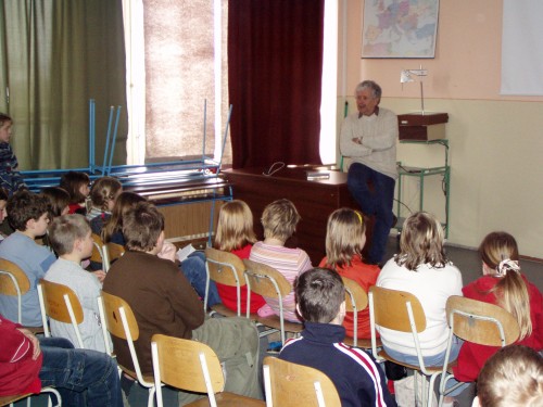 p. Chaloupek v naší škole
