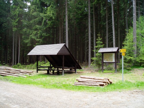 Zastávka pro cykloturisty
