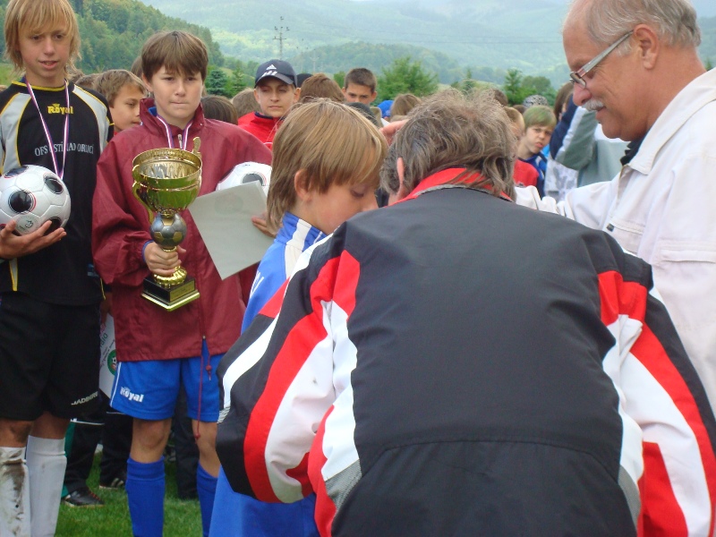 Vyhlášení nejlepšího hráče turnaje - z výběru Prahy
