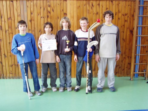Vojta, Karel, Robin, Hynek, Tonda
