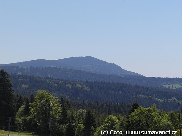 Falkenstein ze ŠPičáckého sedla
