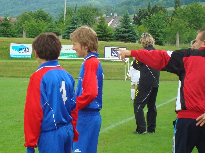 Z utkání Ústí nad Labem - Klatovy (střídání v druhém poločase )
