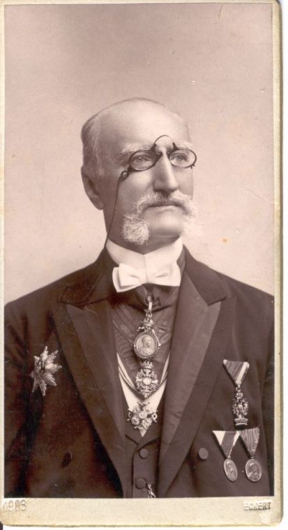 JUDr. Antonín erytíř Randa v r. 1903
