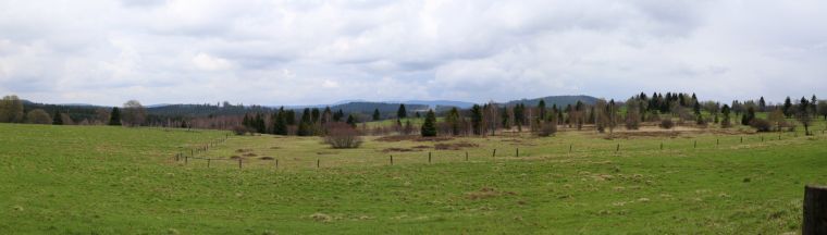 Panorama pod Knížecími Pláněmi
