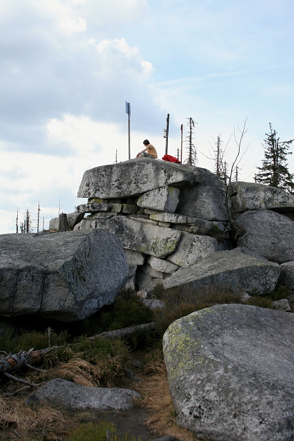 Plechý - Plöckenstein (1378 m n. m.)
